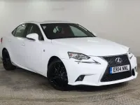 Used Lexus IS300h Sport Line 223 HP (164 kW) 2014 White Sedan