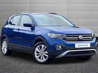 Used VW T-Cross SE 95 HP (69 kW) 2023 Blue SUV