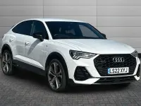 Used Audi Q3 Sportback Black Edition 187 HP (137 kW) 2022 Ibis white SUV