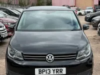 Used VW Touran 140 HP (102 kW) 2013 Black MPV