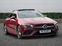 Used Mercedes CLA200 AMG Line Premium Plus 2020 Red Coupe