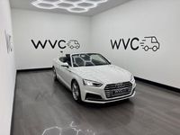 Used Audi A5 Cabriolet S-Line 190 HP (139 kW) 2018 White Cabriolet