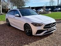 Used Mercedes C300 AMG Line Premium Plus 2022 White Estate