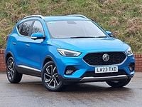 Used MG ZS Exclusive 111 HP (81 kW) 2023 Blue SUV
