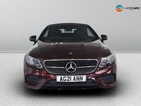 Used Mercedes E300 AMG line 2021 Red Cabriolet