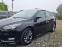 Used Ford Focus ST-Line 125 HP (91 kW) 2017 Black Hatchback