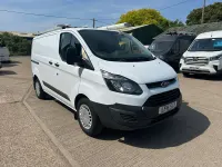 Used Ford Transit Custom 100 HP (73 kW) 2016 White Van