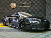 Used Audi R8 Spyder Comfort 610 HP (448 kW) 2018 Black Cabriolet