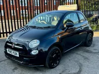 Used Fiat 500 Pop 69 HP (50 kW) 2015 Black Hatchback
