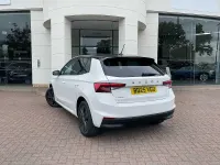 Used Skoda Fabia Design Edition 59 HP (43 kW) 2025 Candy white black magic pearl effect Hatchback