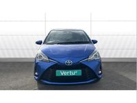 Used Toyota Yaris Hybrid 101 HP (74 kW) 2018 Blue Hatchback