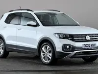 Used VW T-Cross Active 110 HP (80 kW) 2021 White SUV
