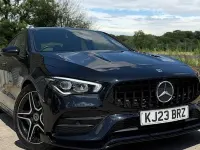 Used Mercedes CLA180 AMG line 136 HP (100 kW) 2022 Black Coupe