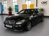 Used Mercedes E220 AMG 2014 Black Sedan