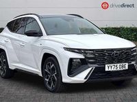 New Hyundai Tucson N Line 215 HP (158 kW) 2025 Special solid  atlas white SUV