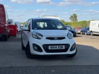 Used Kia Picanto 2014 White Hatchback