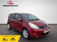 Used Nissan Note Tekna 110 HP (80 kW) 2011 Red Hatchback