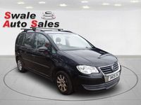 Used VW Touran S 105 HP (77 kW) 2009 Black MPV