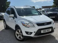 Used Ford Kuga Titanium 140 HP (102 kW) 2011 White SUV