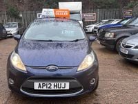 Used Ford Fiesta Titanium 2012 Blue Hatchback