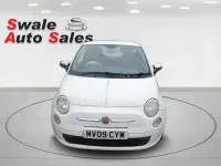 Used Fiat 500 Pop 69 HP (50 kW) 2009 White Hatchback
