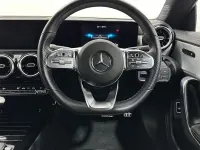 Used Mercedes CLA180 AMG line 136 HP (100 kW) 2022 Blue Coupe