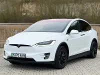 Usado Tesla Model X Long Range AWD 397 kW (541 HP) 2020 Branco SUV