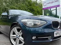 Used BMW 118 Sport Line 143 HP (105 kW) 2013 Blue Hatchback