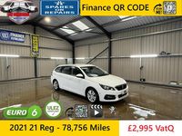 Used Peugeot 308 Active 130 HP (95 kW) 2021 White Estate