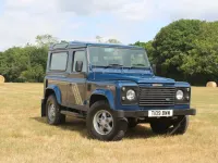 Used Land Rover Defender 1999 Blue Hatchback