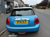 Used Mini Cooper D Hatch 116 HP (85 kW) 2016 Blue Hatchback