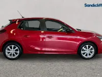 Used Vauxhall Corsa Design Edition 75 HP (55 kW) 2022 Red Hatchback