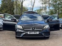 Begagnad Mercedes E220 AMG line 194 HK (142 kW) 2017 Svart Sedan