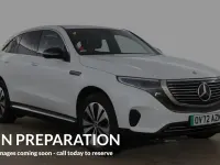 Used Mercedes EQC400 300 kW (408 HP) 2022 White SUV