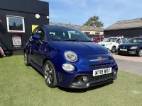 Used Abarth 595 145 HP (106 kW) 2018 Blue Hatchback