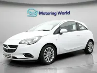 Used Vauxhall Corsa 90 HP (66 kW) 2018 White Hatchback
