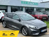 Begagnad Ford Focus ST-Line 120 HK (88 kW) 2020 Grå Halvkombi