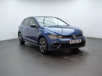 Used VW Polo R-line 80 HP (58 kW) 2023 Blue Hatchback