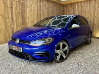 Used VW Golf VII R 310 HP (228 kW) 2017 Blue Hatchback