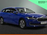 Used Skoda Superb SE Technology 110 HP (80 kW) 2024 Energy blue Estate