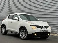 Used Nissan Juke Tekna 110 HP (80 kW) 2012 White SUV