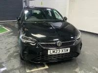 Used Vauxhall Corsa Design Edition 101 HP (74 kW) 2023 Black Hatchback