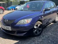Used Mazda 3 105 HP (77 kW) 2005 Blue Hatchback