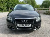 Begagnad Audi A3 Sportback Sport 105 HK (77 kW) 2012 Svart Halvkombi