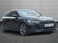 Used Audi A3 Black Edition 150 HP (110 kW) 2025 Black Hatchback