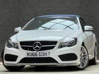 Used Mercedes E350 AMG line 2016 White Cabriolet