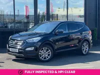 Used Hyundai Santa Fe Style 197 HP (144 kW) 2014 Black SUV