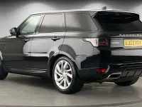 Käytetty Land Rover Range Rover Sport Dynamic 404 HP (297 kW) 2021 Musta Katumaasturi