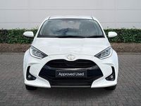 Used Toyota Yaris Hybrid Design 2024 White Hatchback