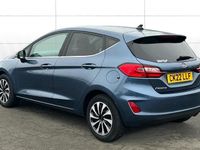 Used Ford Fiesta Titanium 101 HP (74 kW) 2022 Blue Hatchback
